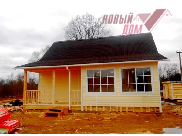 Строительство дома с мансардой в Волгограде Волжском под ключ
