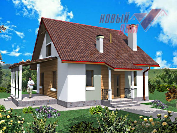 Проект дома 100 м2 снт монолит строительство домов Волгоград Волжский проекты цены ДОМ под ключ