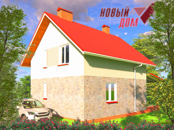 Проект дома 103м2 строительство домов Волгоград Волжский проекты цены дом под ключ