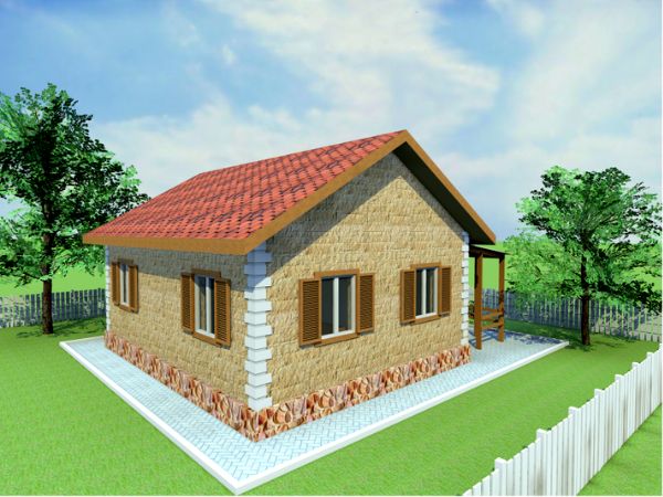 Проект дома 56 м2 строительство домов Волгоград