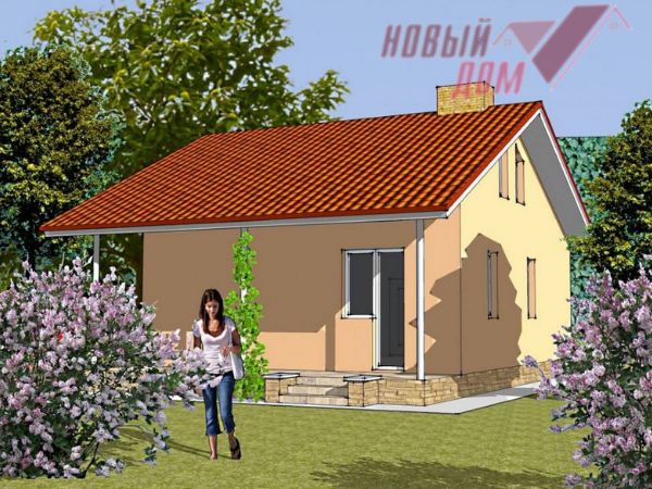 Проект дома 44 м2 строительство домов в Волгограде Волжском под ключ проекты цены