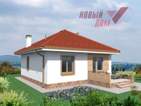 Проект 65 м2 бетонщик 2 строительство домов Волгоград Волжский проекты цены под ключ