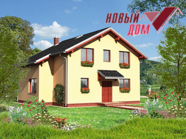 Проект дома 145 м2 строительство домов Волгоград Волжский проекты цены дом под ключ
