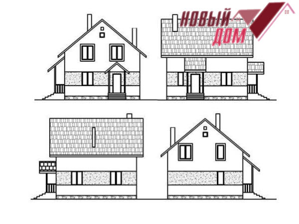 Проект дома 111 м2 Строительство каркасных домов коттеджей Волгоград Волжский