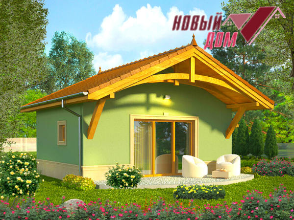 Дачный дом проект Строительство каркасных домов Волгоград