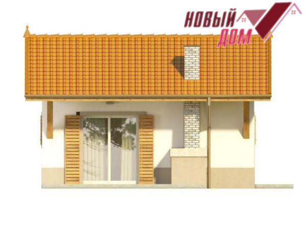 Дачный дом 26 м2 Строительство домов под ключ Волгоград