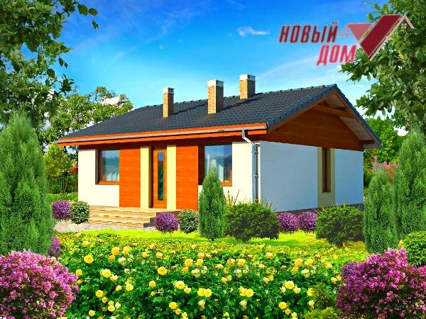 Проект дома 78 м2 Строительство каркасных домов Волгоград Волжский проекты цены