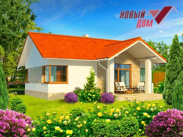 Проект дома 82 м2 строительство домов в Волгограде